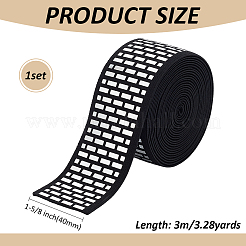 Широкая резинка из полиэстера 3 м DIY-BC0013-62B