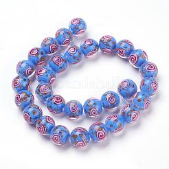 Ручной золотой песок бусины бисер нитей&nbsp;LAMP-L072-G06