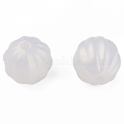 Sprühen gemalte Acrylperlen-Spitzlackiert&nbsp;MACR-T037-01G