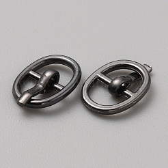 Овальная пряжка из сплава DIY-WH0048-89B