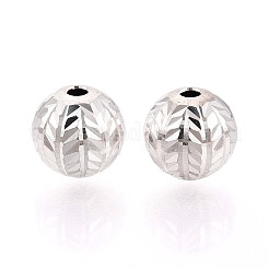 925 perla in argento sterling strutturato&nbsp;STER-T008-45S-01