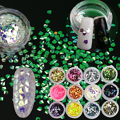 Лазерный блестящий блеск для ногтей MRMJ-T010-098