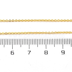 Изготовление ожерелья из латунной цепочки толщиной 1.5 мм&nbsp;NJEW-D302-75G