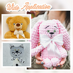 100 пара стеклянных глаз для валяния в двух стилях DIY-GO0001-45