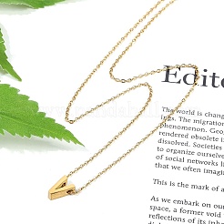 Ионное покрытие(ip) 304 нержавеющая сталь подвески ожерелья NJEW-R050-01G-22