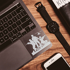 Самоклеящийся трафарет для шелкографии DIY-WH0338-345