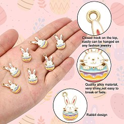 20 шт. Подвески из сплава с эмалью&nbsp;ENAM-CJ0004-25