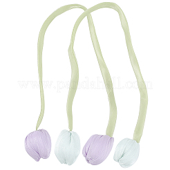 12 шт. 2-х цветная ткань с двумя головками тюльпана&nbsp;FIND-CY0001-39