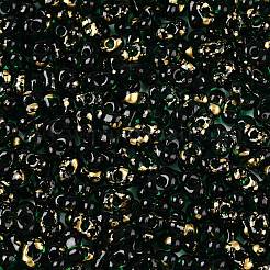 Perline di vetro dipinte a spruzzo picasso&nbsp;SEED-T006-04-15