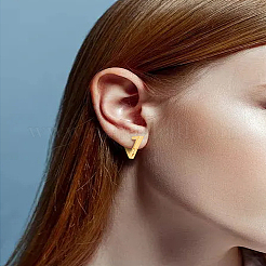 6 шт. двухцветные серьги-каффы из нержавеющей стали&nbsp;EJEW-LP0007-052