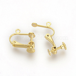 Risultati di orecchini a clip con vite in ottone&nbsp;X-KK-R071-04G