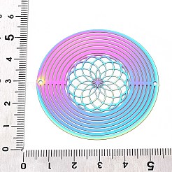 Ветряная вертушка с вращающимся подвесным механизмом из нержавеющей стали 201 (3d).&nbsp;STAS-T064-92