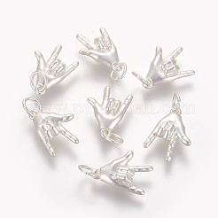 Messing Asl Charms&nbsp;KK-O122-11MS