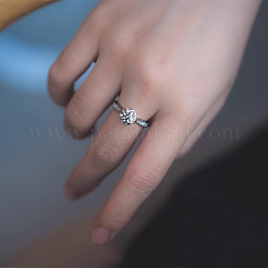 925 перстень из стерлингового серебра с кубическими цирконами для женщин SK3034-4