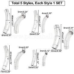 304 штыковые застежки из нержавеющей стали STAS-UN0020-06P