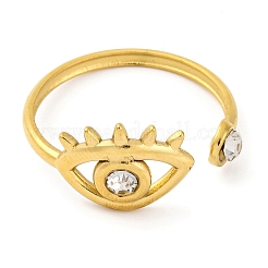 Открытые манжеты из нержавеющей стали золотистого цвета 304 RJEW-K261-05G