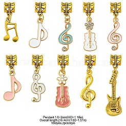 20шт подвеска из эмали из сплава в тибетском стиле&nbsp;PALLOY-FS00007