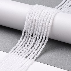 Стеклянные бусины из имитации нефрита&nbsp;X-GLAA-H021-05-01