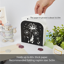 Железный держатель для салфеток DJEW-WH0039-84G