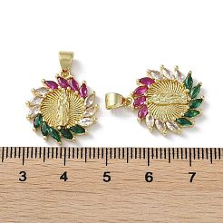 Стойки обшивки латунь кубического циркония подвески&nbsp;KK-M272-05G