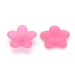 Матовые акриловые колпачки из бисера&nbsp;X-MACR-S371-08A