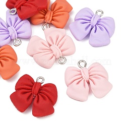 8шт 4 цвета подвески из смолы&nbsp;RESI-FP0001-46