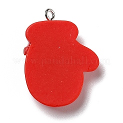Pendentifs en résine opaque&nbsp;X-RESI-D055-009P