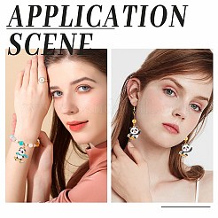 20 шт. 5 стильные подвески из эмалированного сплава с покрытием&nbsp;ENAM-NB0001-87