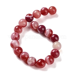 Натуральные полосатые агатовые / полосатые агатовые бусинки G-Z060-A01-C15