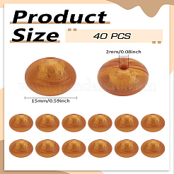 40 Stück Silikonperlen&nbsp;SIL-LP0001-22