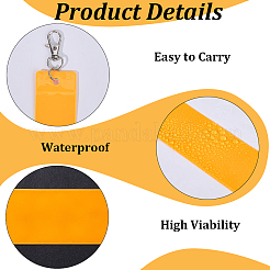 12шт прямоугольные подвесные брелки из ПВХ&nbsp;AJEW-CN0005-24B