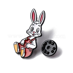 Булавки с эмалью кролика JEWB-D300-02EB-02