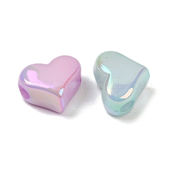 Светящиеся и УФ-покрытые непрозрачные акриловые бусины&nbsp;OACR-B031-27