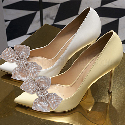 4 шт зажимы для обуви со стразами&nbsp;FIND-FG0003-13B