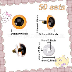 Глаза куклы из смолы DIY-GO0001-44C