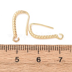Messing Ohrhaken&nbsp;KK-G604-02G