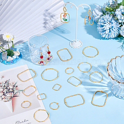 48 pièces 6 styles pendentifs en alliage de zinc de style tibétain&nbsp;FIND-SP0005-02G