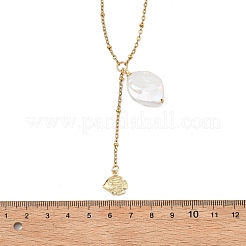 Collana con ciondolo a forma di animale marino in acciaio inossidabile 304&nbsp;NJEW-JN06049-04