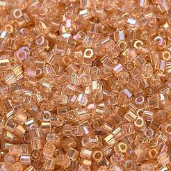 Прозрачные цвета ab стеклянный бисер SEED-S042-19B-05