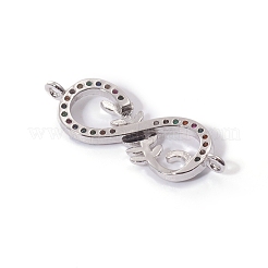 Соединители из латуни с микрочастицами и кубическим цирконием&nbsp;X-ZIRC-L090-042P