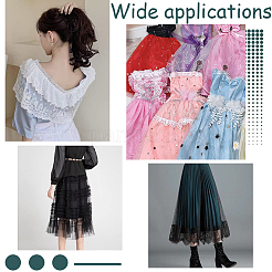 10 м полиэстеровая плиссированная кружевная лента для отделки&nbsp;DIY-GF0009-03C