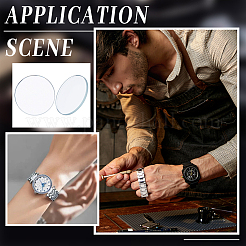 12 шт. стеклянная линза для часов FIND-OC0013-20A