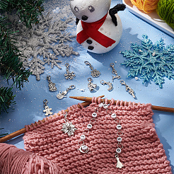 DIY Weihnachtsstrickwerkzeug-Sets&nbsp;HJEW-BC00022