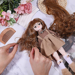 Pp Puppenperücke langes lockiges Haar&nbsp;DIY-WH0591-249B-13