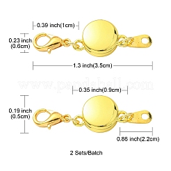 Сплав магнитные застежки FIND-YW0002-09G