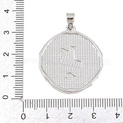 Messing Anhänger & Charms&nbsp;KK-I453-02P-01