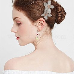 Пластиковые серьги с клипсами KY-AR0001-02