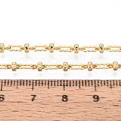 Латунные плоские круглые цепи с прямоугольными звеньями&nbsp;CHC-T018-53G