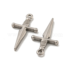 Anlaufgeschützte Anhänger aus 304er Edelstahl&nbsp;STAS-O004-06A-P