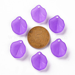 Pendentifs acryliques mats transparents&nbsp;MACR-S371-02A-747
